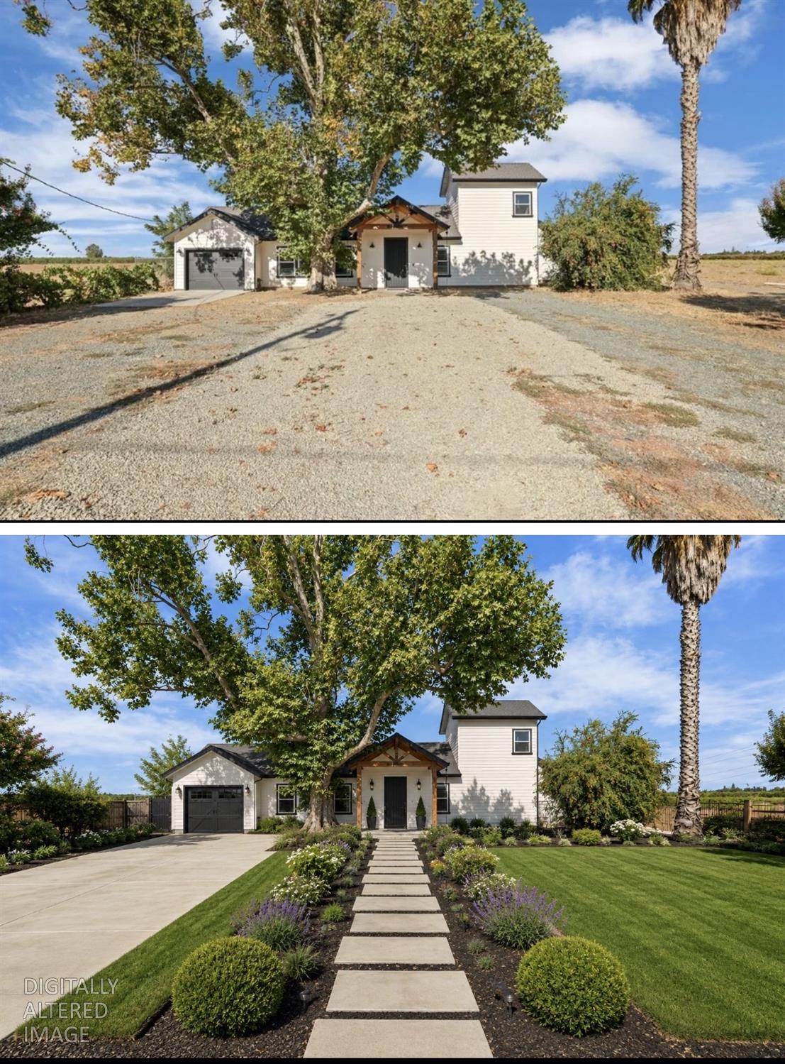 21379 Mann Road Acampo, CA 95220 - Photo 11 of 69 Digitally enhanced rendering showcasing the potential for a beautifully landscaped front yard and enhanced curb appeal.