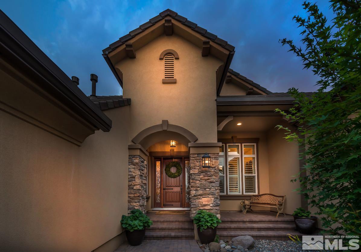 12745 Silver Wolf Road Reno, NV 89511 - Photo 21 of 21 a front view of a house with garden