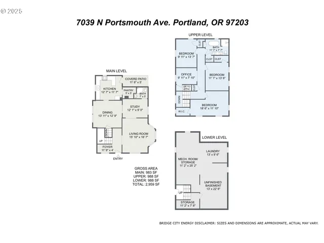$699,000 | 7039 North Portsmouth Avenue, Portland, OR 97203