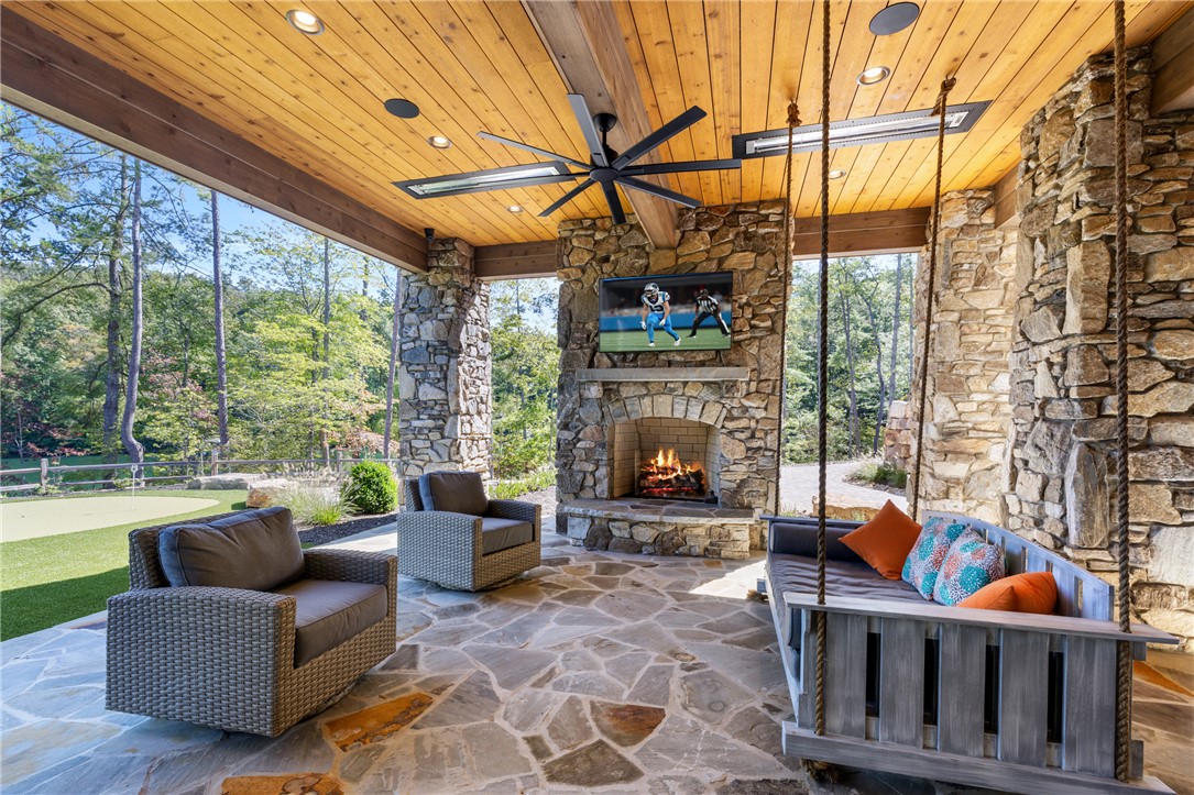 116 Nimmons Bridge Road Salem, SC 29676 - Photo 41 of 49 Lower-Level Covered Patio