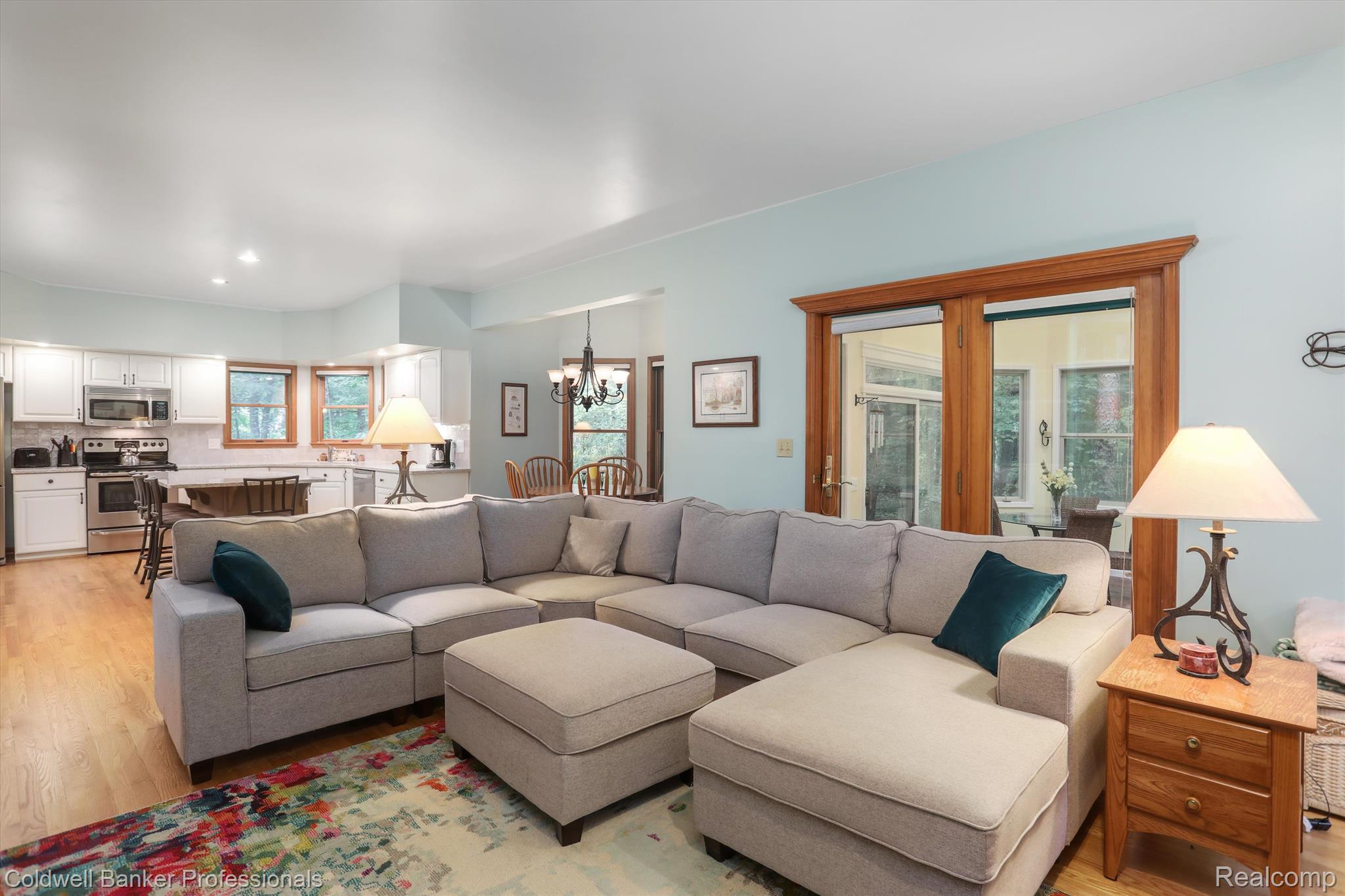 8732 Clement Road Clarkston, MI 48346 - Photo 10 of 40 Open concept to large family room