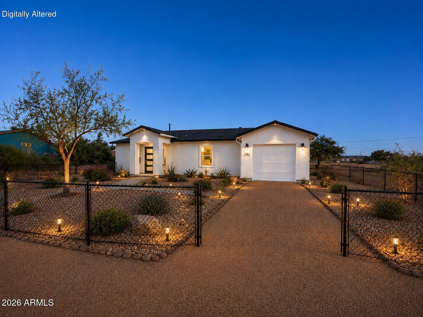 20162 East Antelope Road Mayer, AZ 86333 - Photo 2 of 13 Virtually staged black chain-link fence