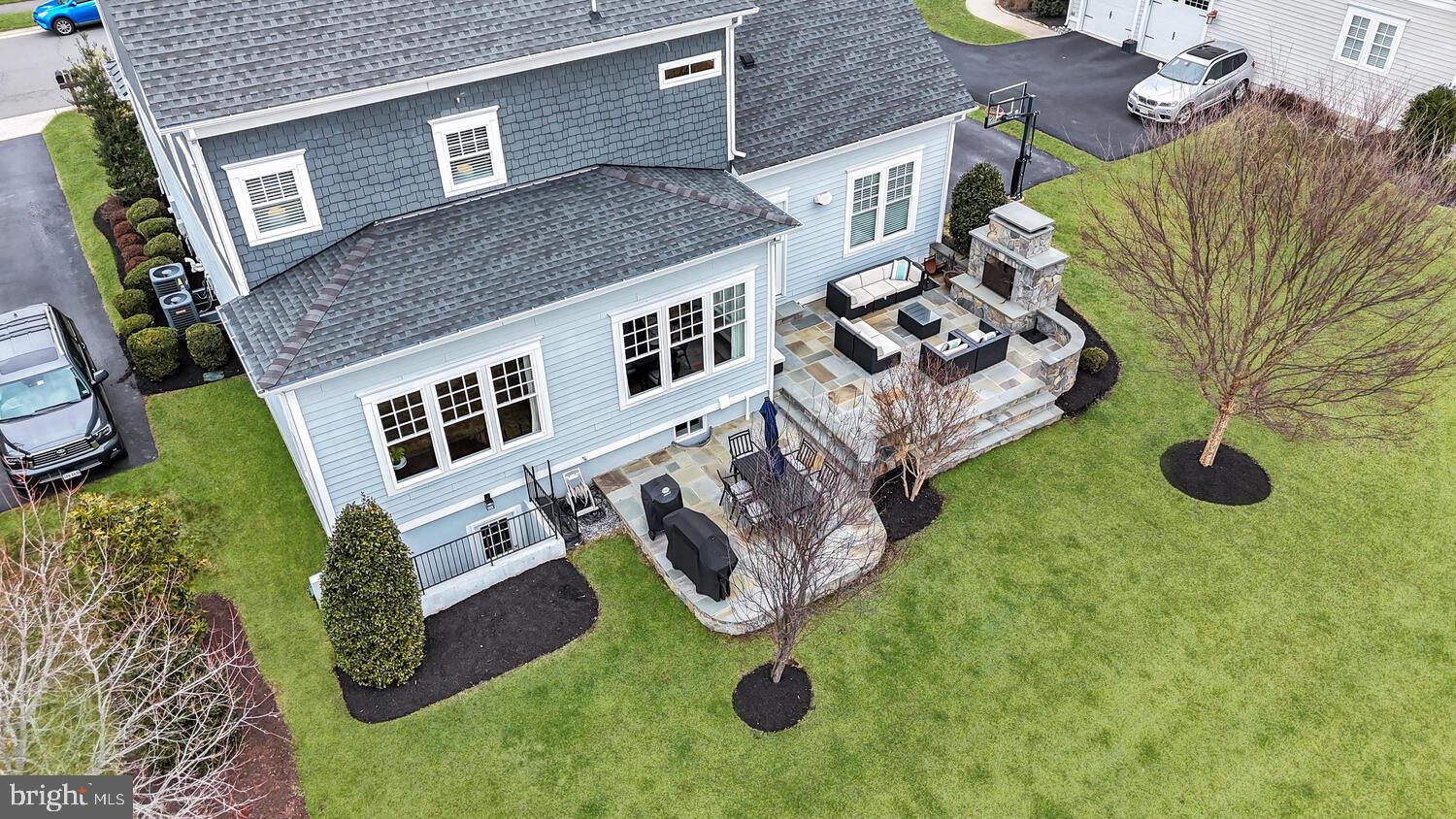 41729 Bloomfield Path Street Ashburn, VA 20148 - Photo 59 of 65 an aerial view of a house with garden