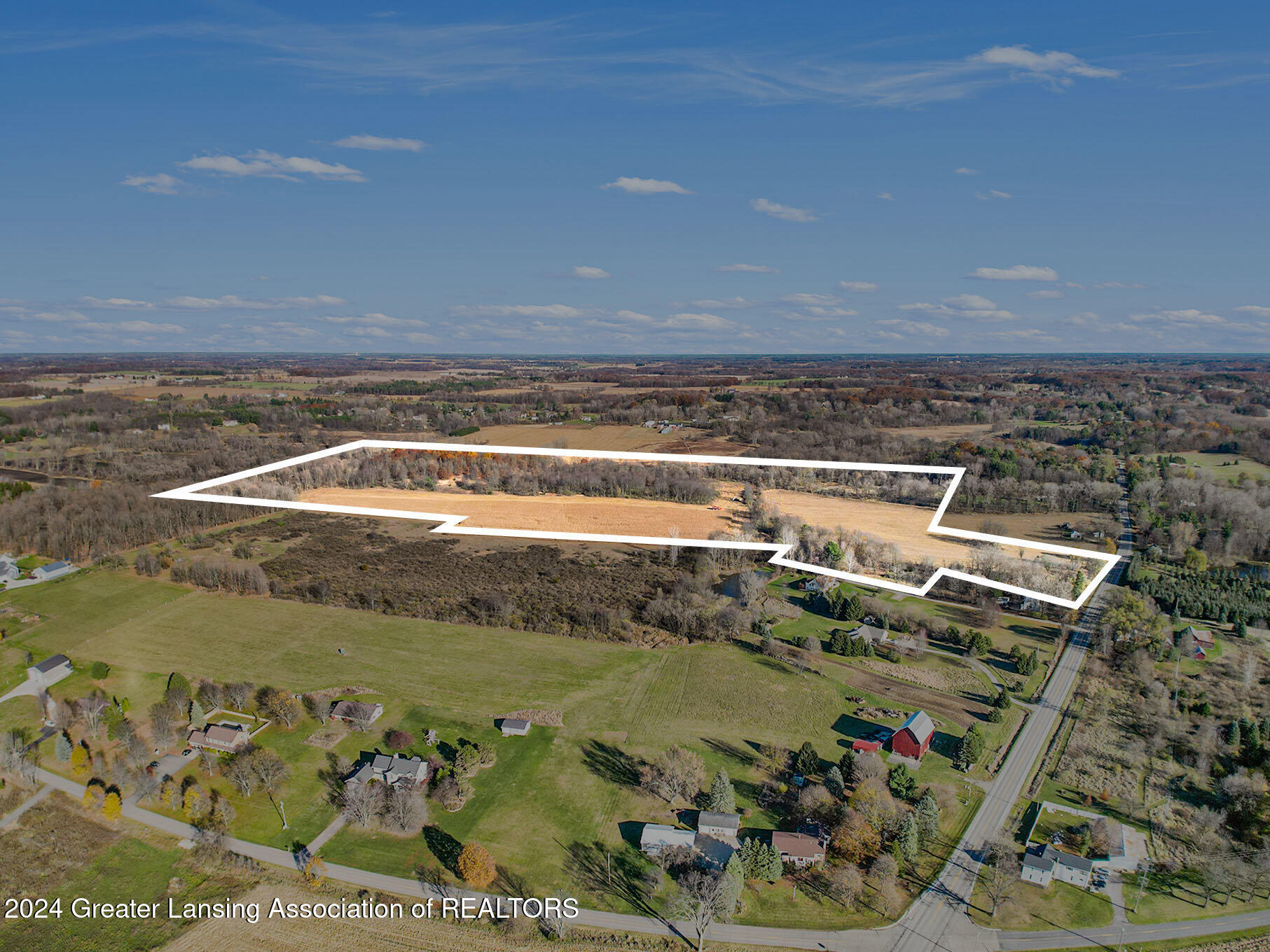 0 West Dansville Road Mason, MI 48854 - Photo 11 of 18 Aerial