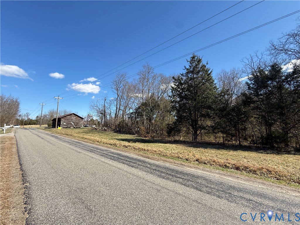 0 South Genito Road Burkeville, VA 23922 - Photo 4 of 6 Paved roadway fronting a wooded parcel featuring m