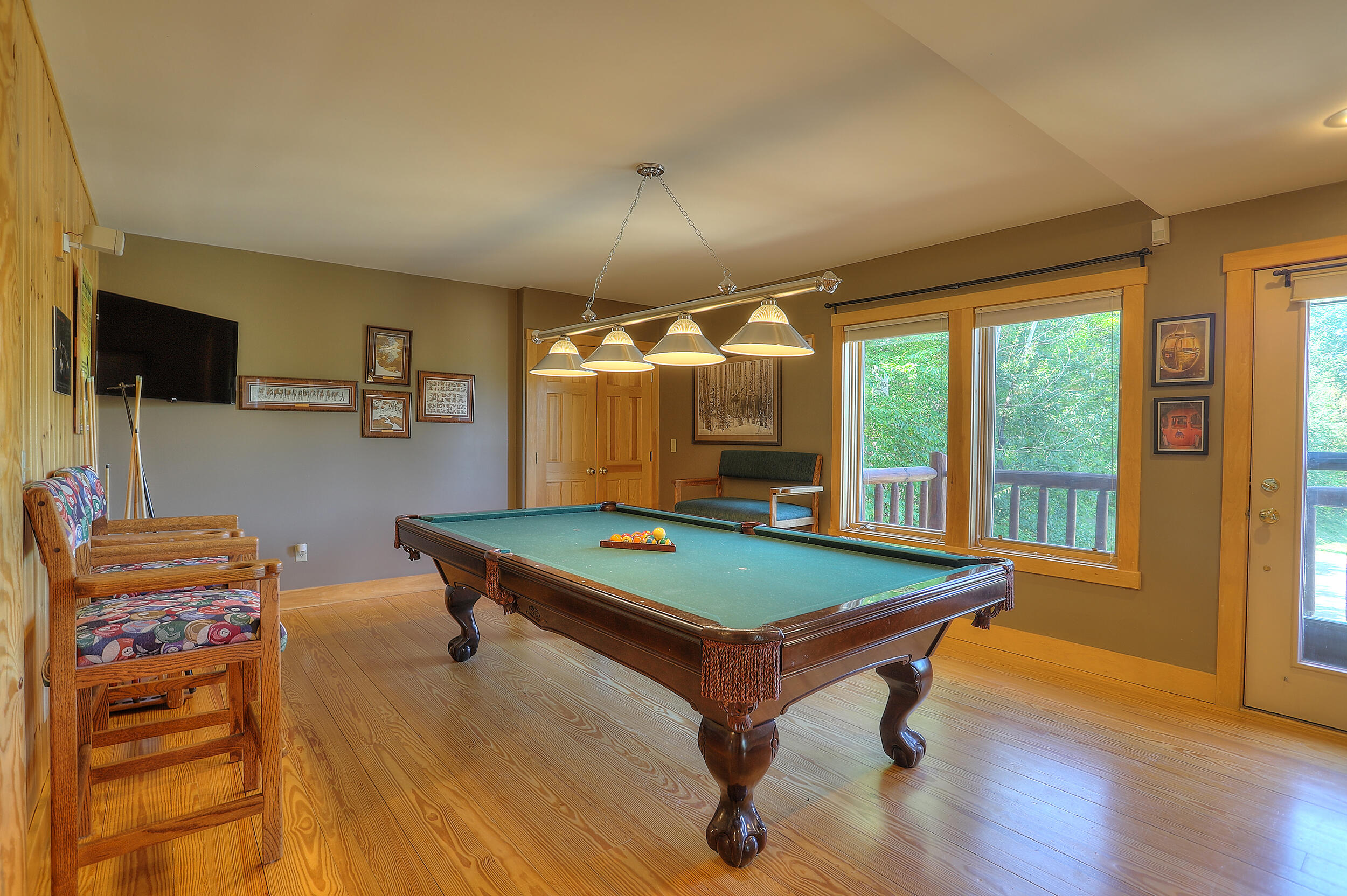 2783 Adams Mountain Road Kingfield, ME 04947 - Photo 22 of 73 AMR 2783 POOL ROOM 1