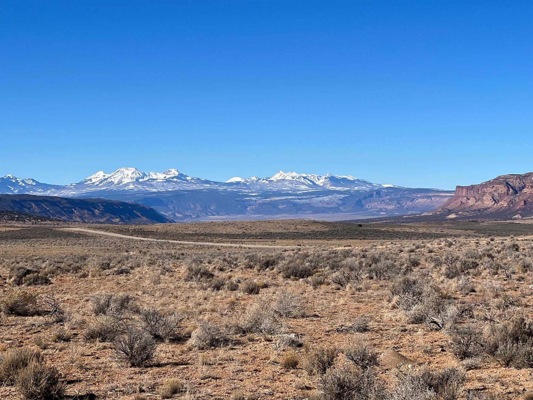 9762 X Road Bedrock, CO 81411 - Photo 7 of 8 La Sal Mnts from Paradox Valley