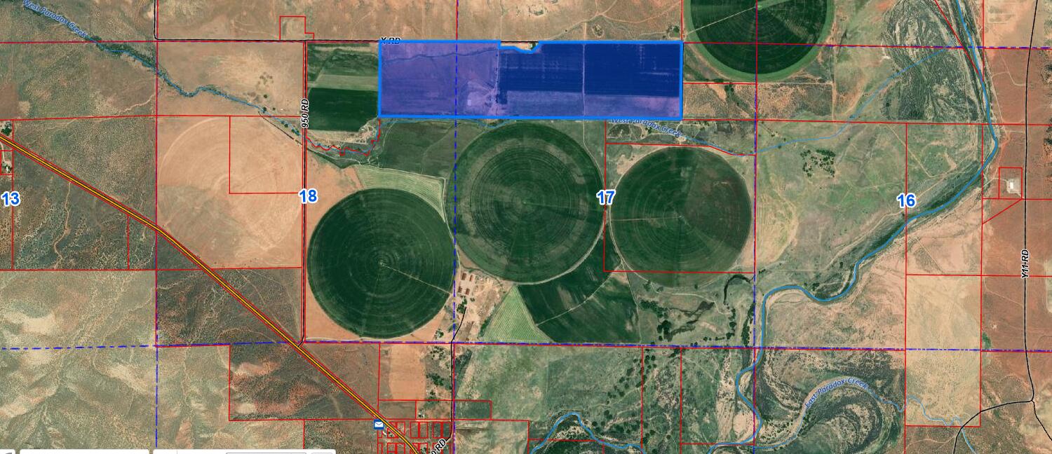 9762 X Road Bedrock, CO 81411 - Photo 8 of 8 Montrose CO GIS Parcel Map