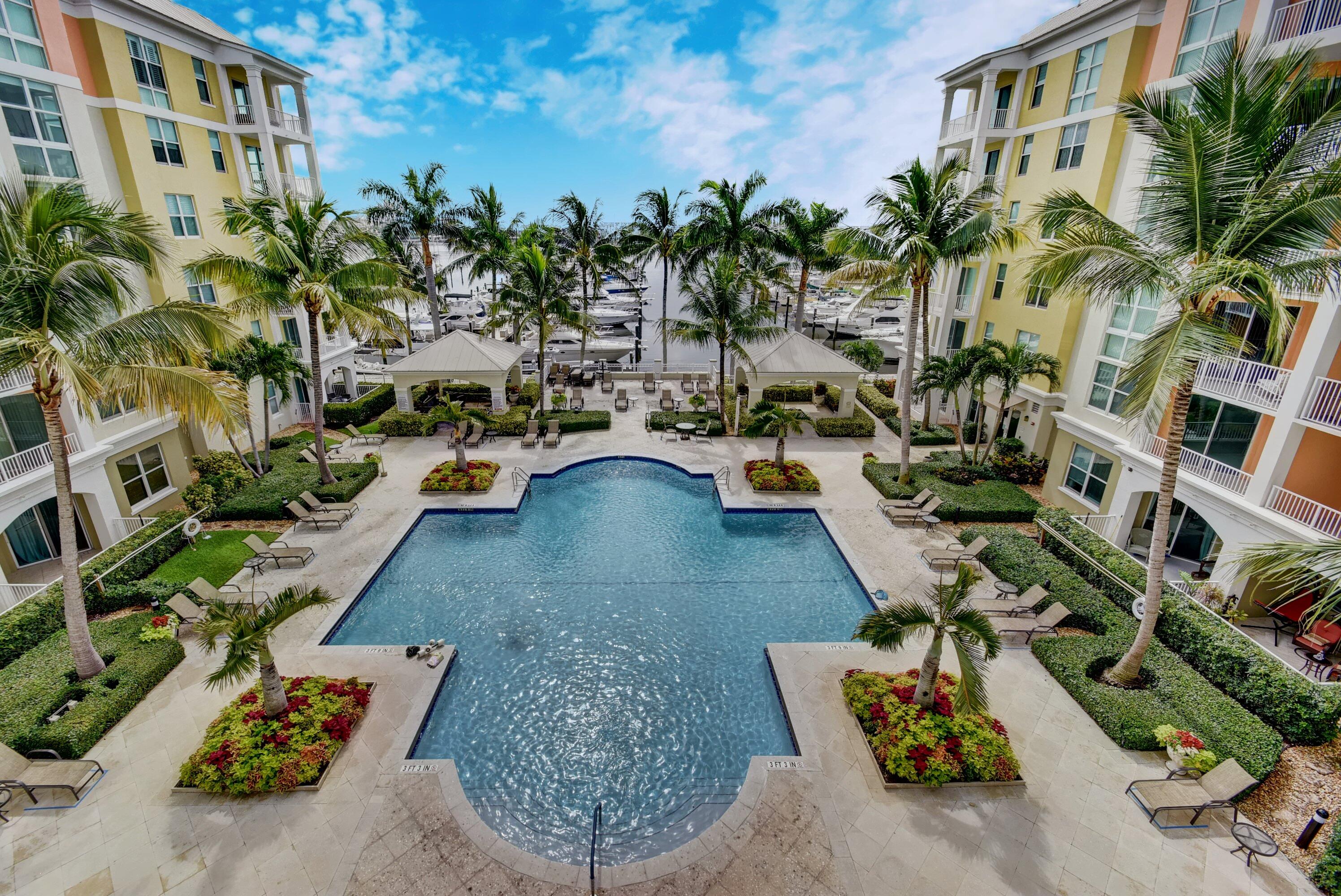 804 East Windward Way, Unit 307 Lantana, FL 33462 - Photo 30 of 43 +Waterfront Building Pool