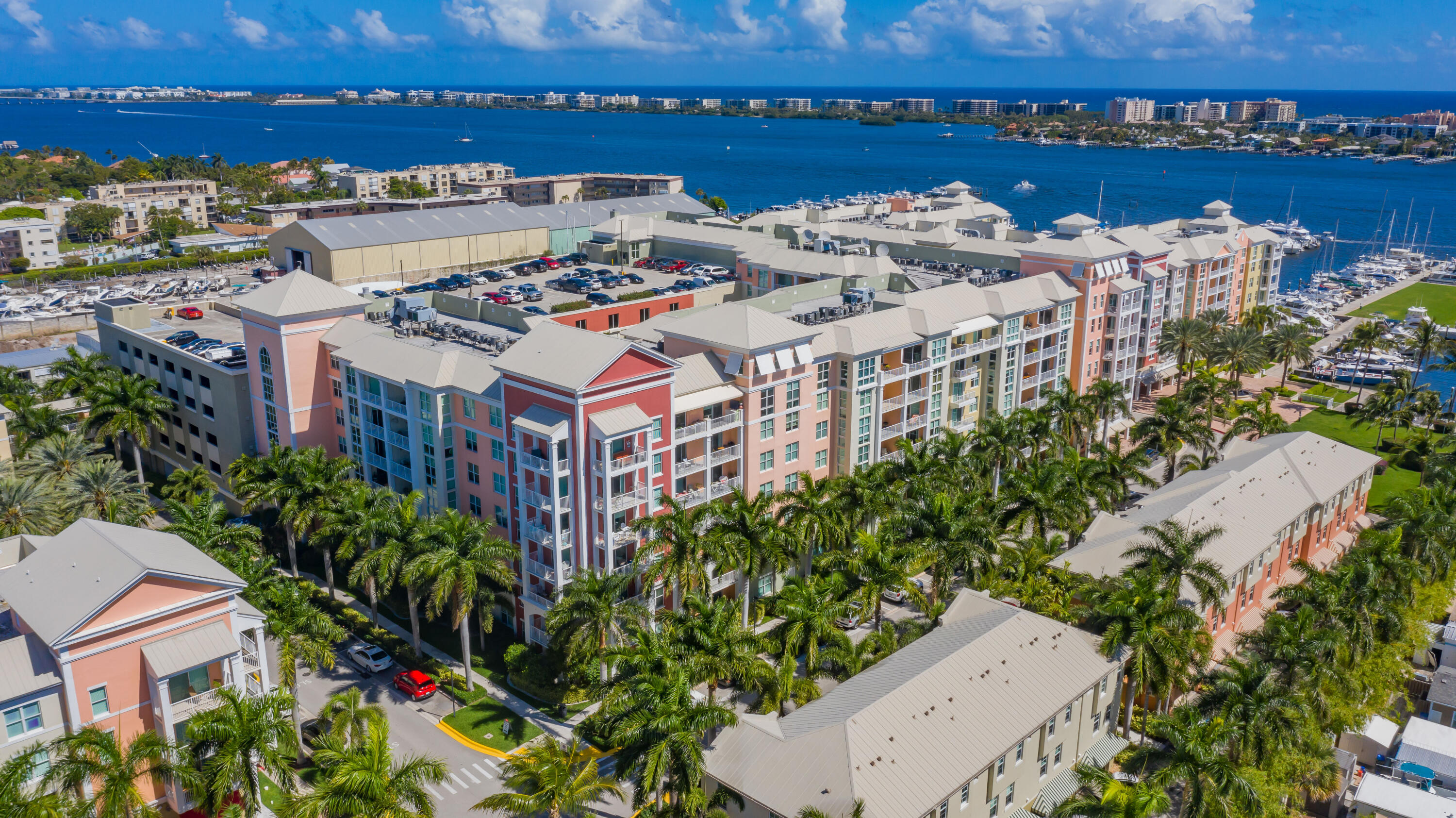 804 East Windward Way, Unit 307 Lantana, FL 33462 - Photo 40 of 43 +Aerial Moorings