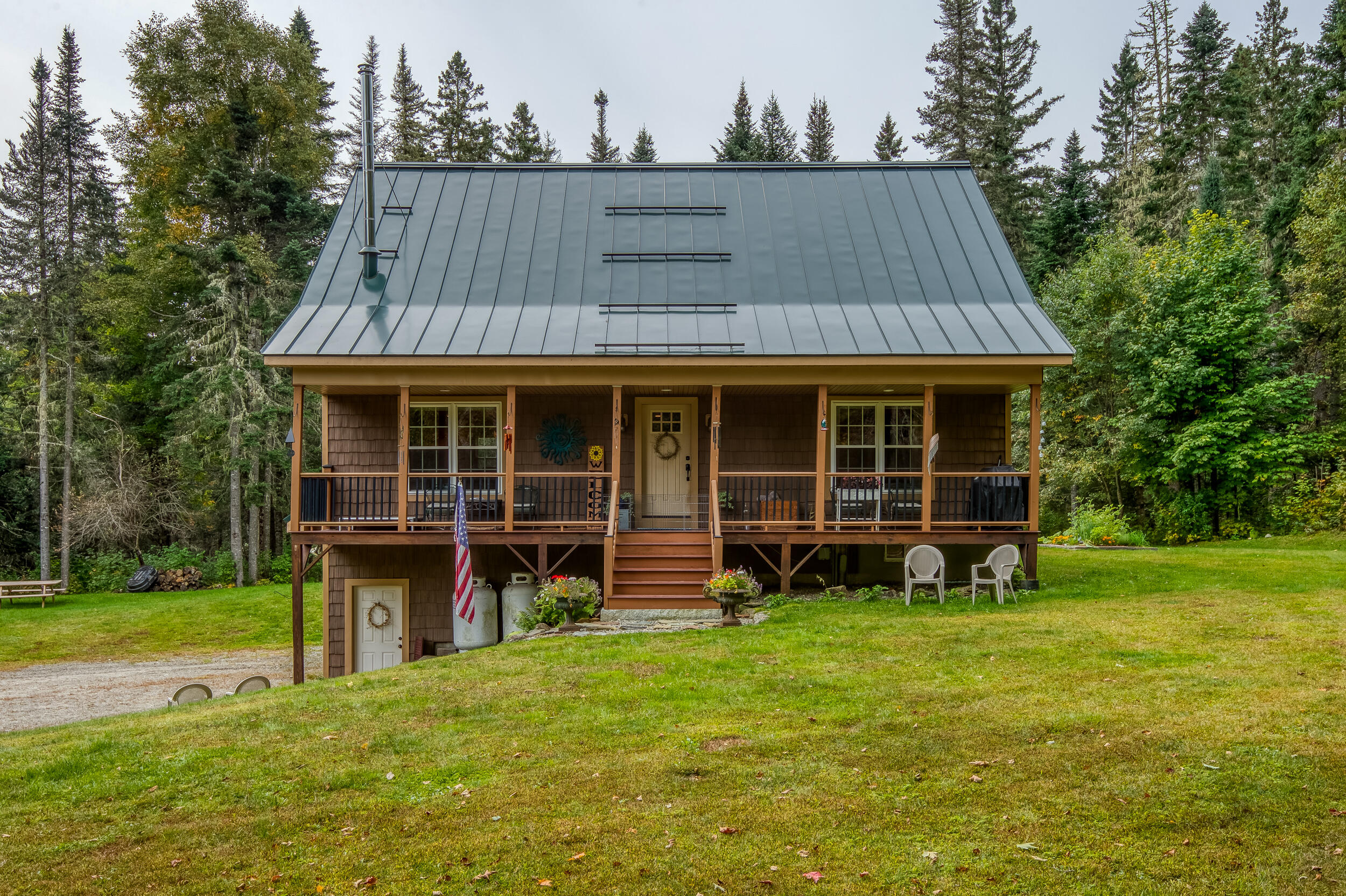 27 Quimby Pond Road Rangeley, ME 04970 - Photo 6 of 65 Covered Porch