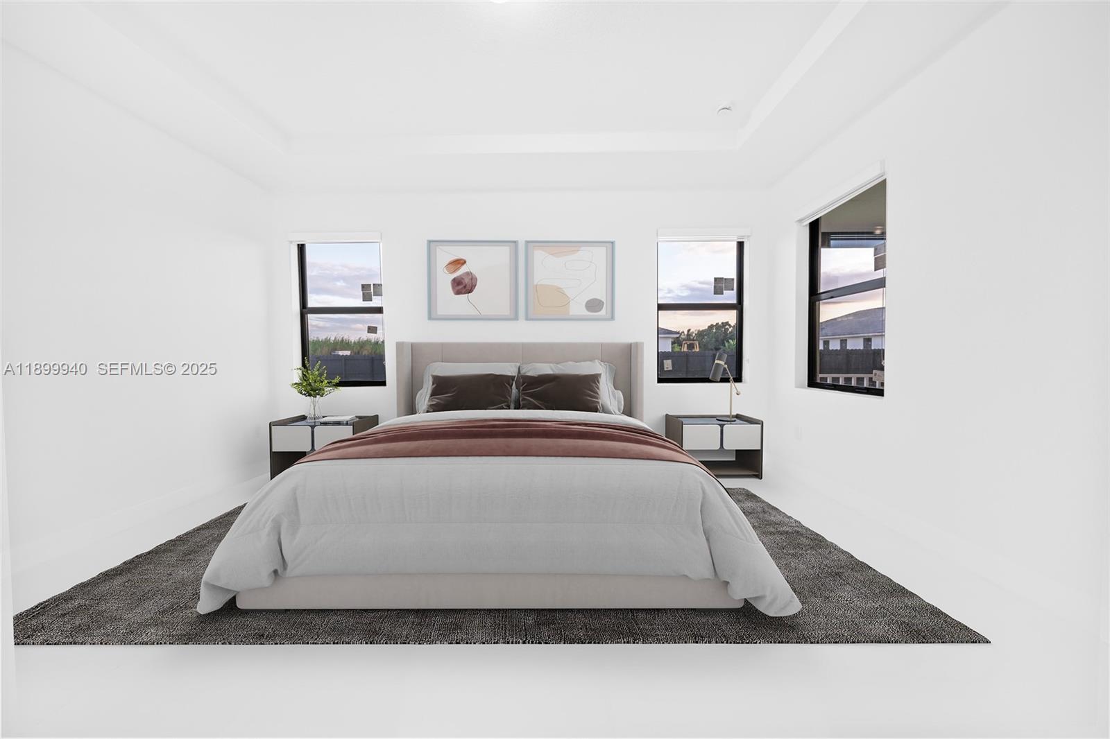 19504 Southwest 324th Street Homestead, FL 33030 - Photo 12 of 46 Master Bedroom staged