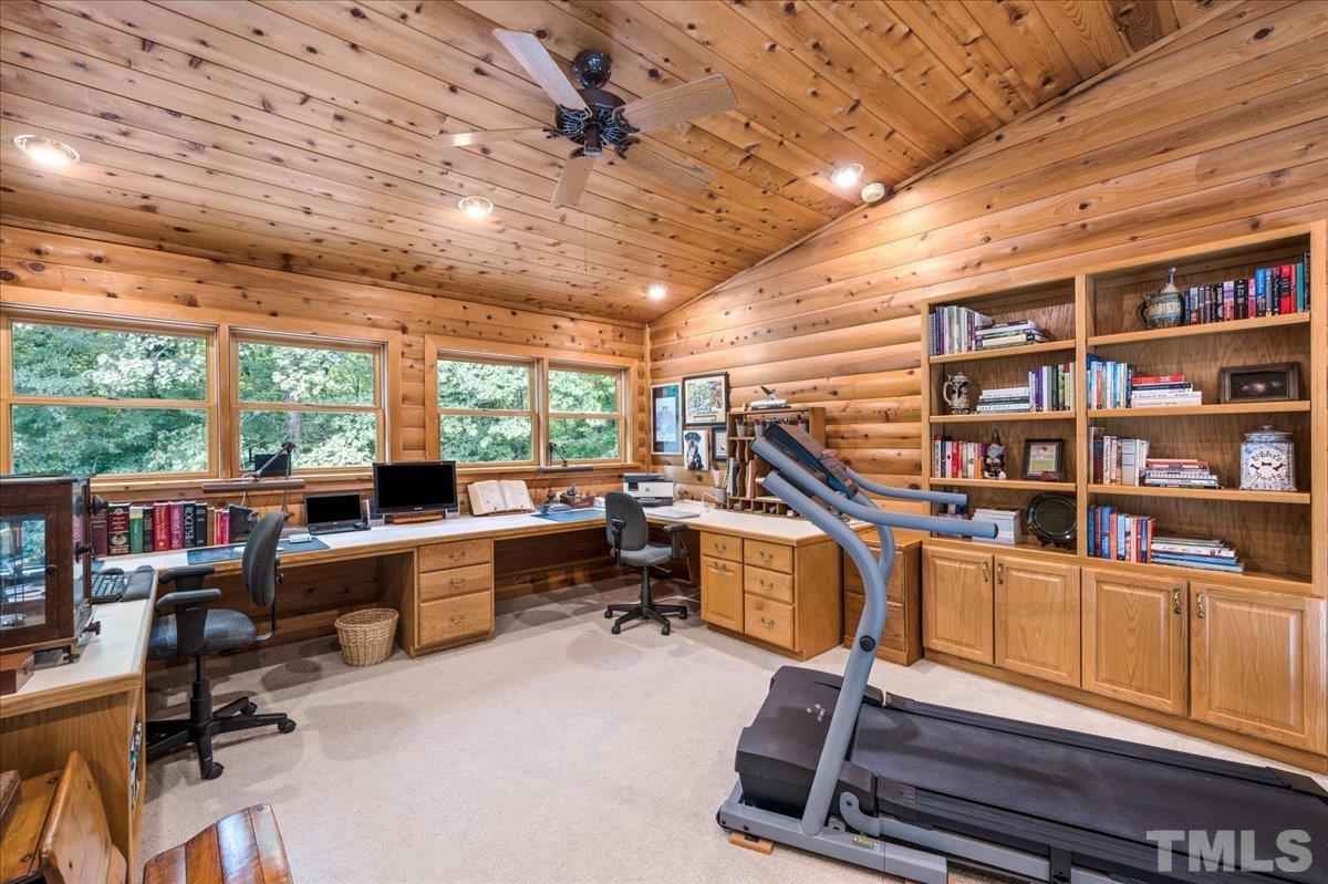 1625 Rougemont Road Rougemont, NC 27572 - Photo 22 of 30 a view of a workspace with furniture