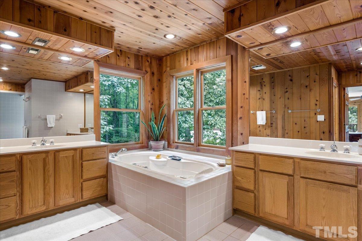 1625 Rougemont Road Rougemont, NC 27572 - Photo 25 of 30 a large white kitchen with a sink and large window