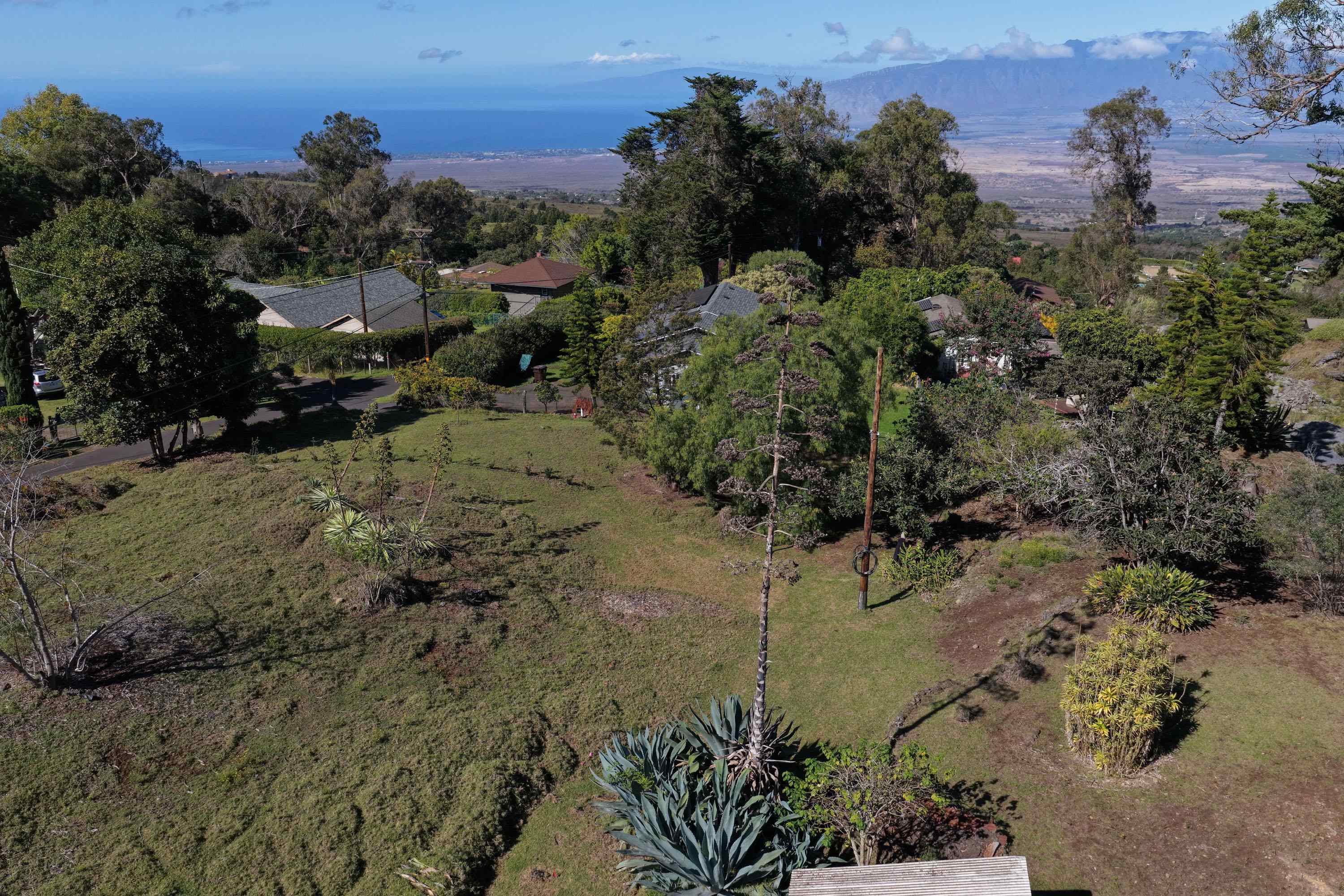 1575 Kamehameiki Road, Unit 1 Kula, HI 96790 - Photo 25 of 37 an aerial view of a houses with a yard