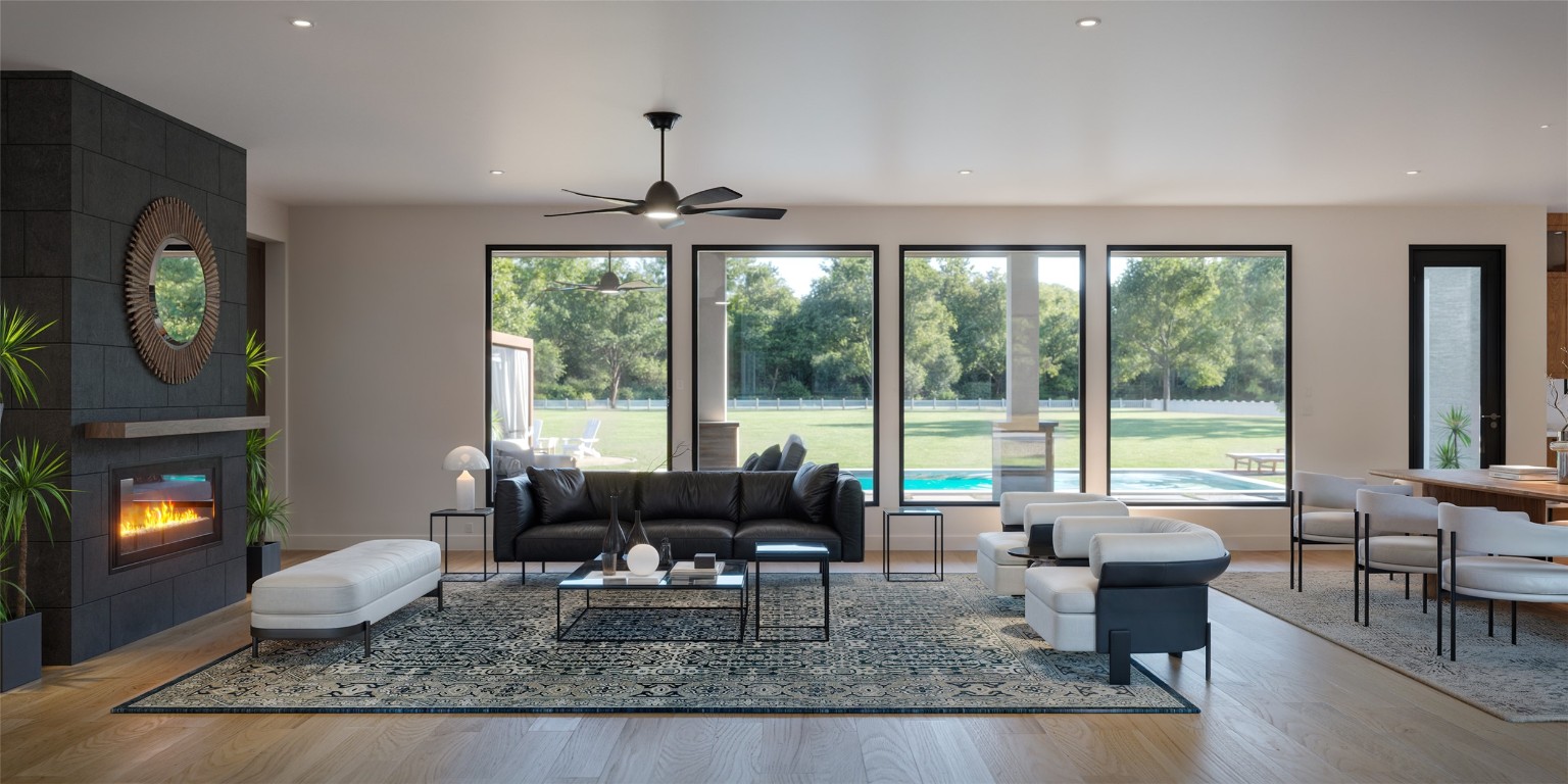 1201 Great Hls Drive Georgetown, TX 78633 - Photo 2 of 7 a living room with furniture and a window