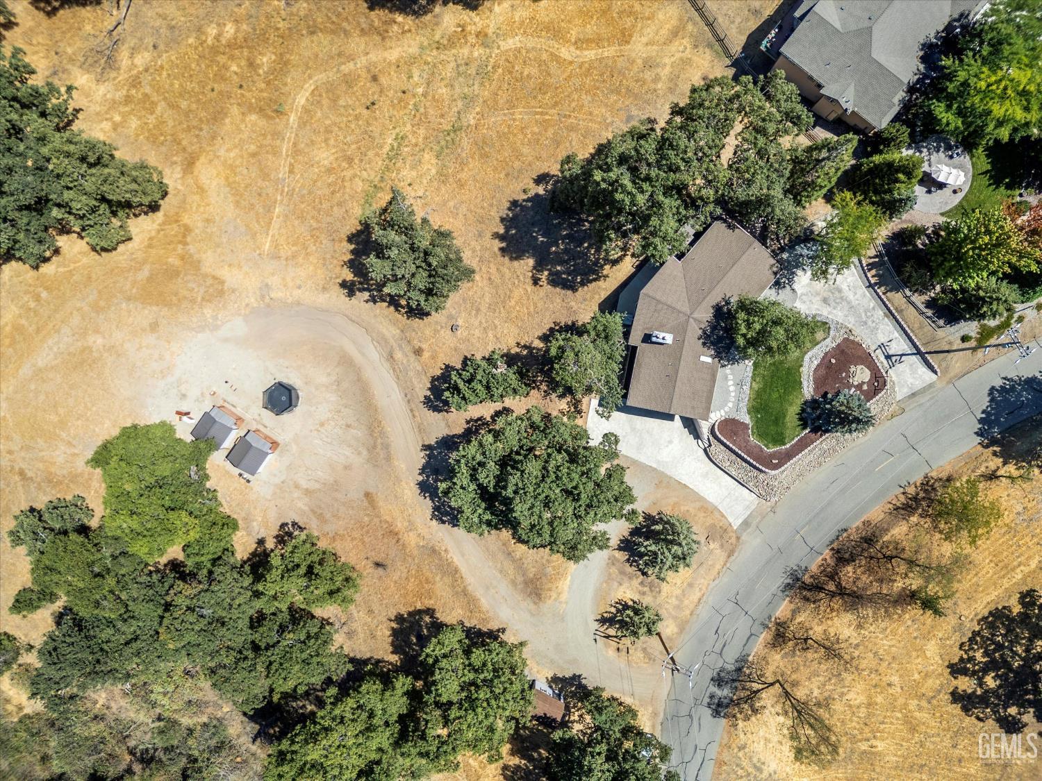 Undisclosed Address Tehachapi, CA 93561 - Photo 26 of 62 an aerial view of residential house with outdoor space