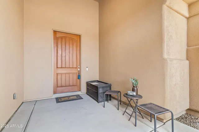 a room with furniture and a window