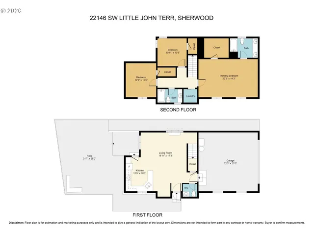 $570,000 | 22146 Southwest Little John Terrace, Sherwood, OR 97140