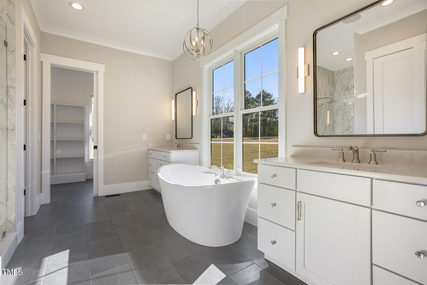 593 Pope Lake Road Angier, NC 27501 - Photo 31 of 48 a bathroom with a sink and mirror