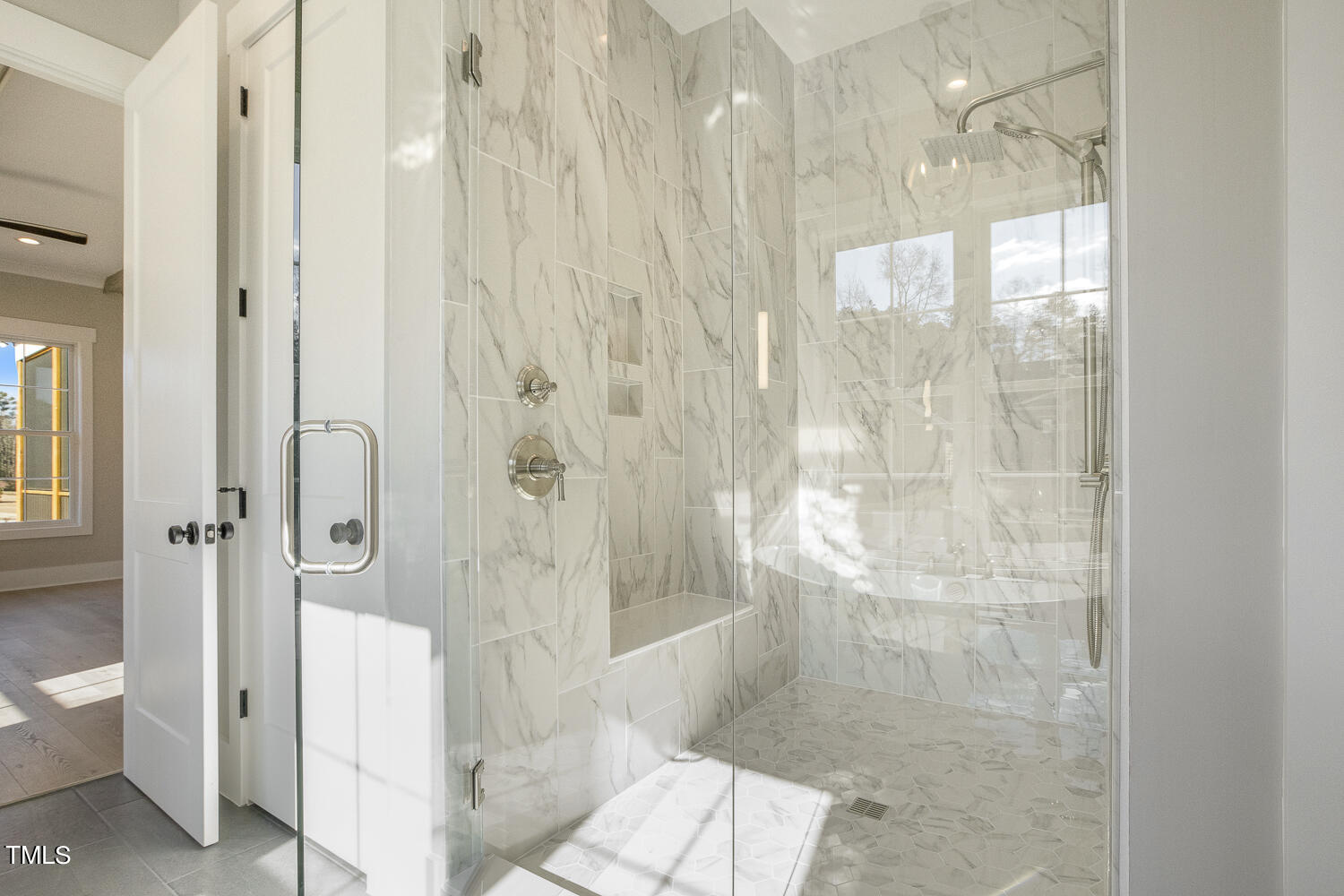 593 Pope Lake Road Angier, NC 27501 - Photo 33 of 48 a bathroom with a shower