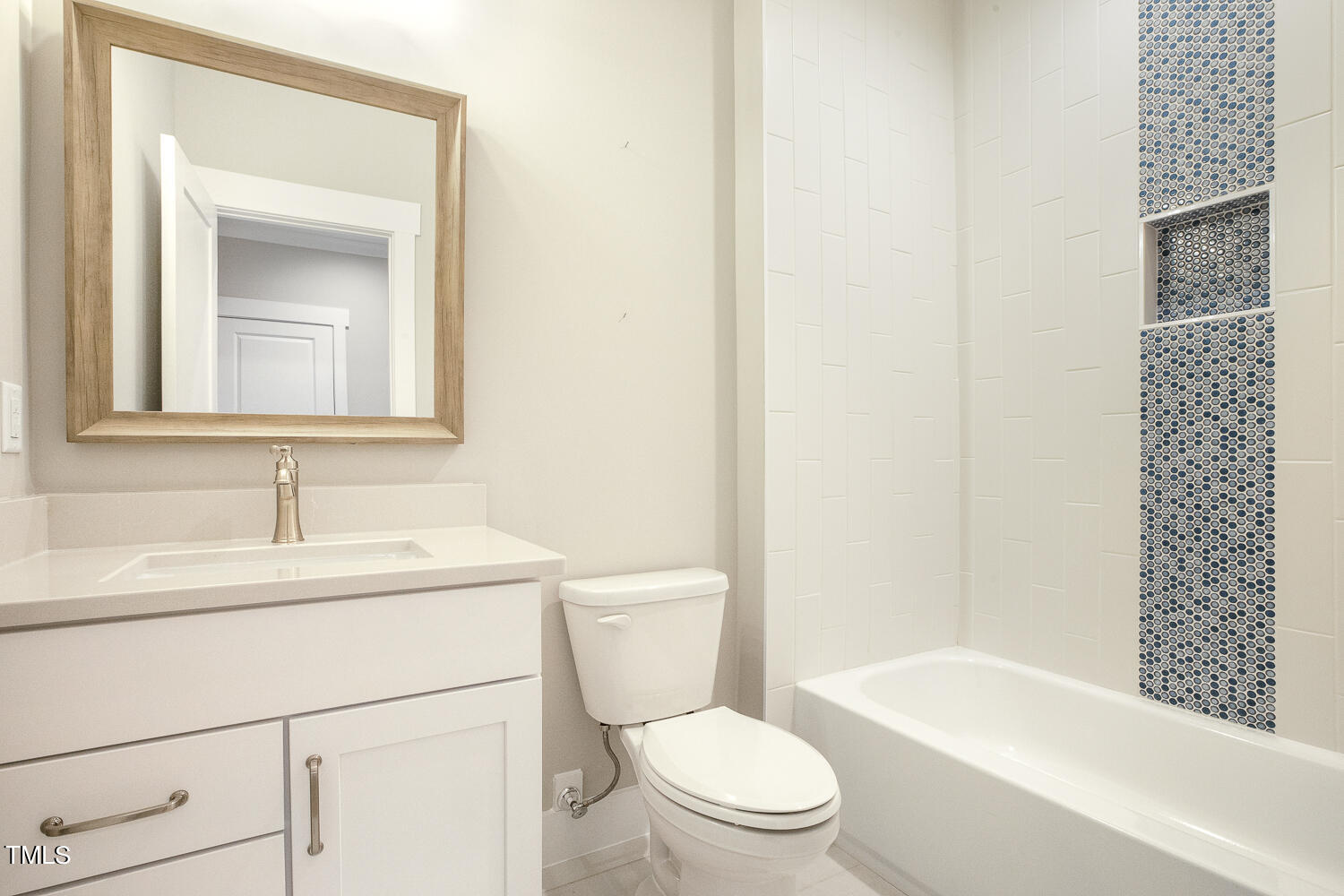 593 Pope Lake Road Angier, NC 27501 - Photo 40 of 48 a bathroom with a toilet a sink and a bathtub