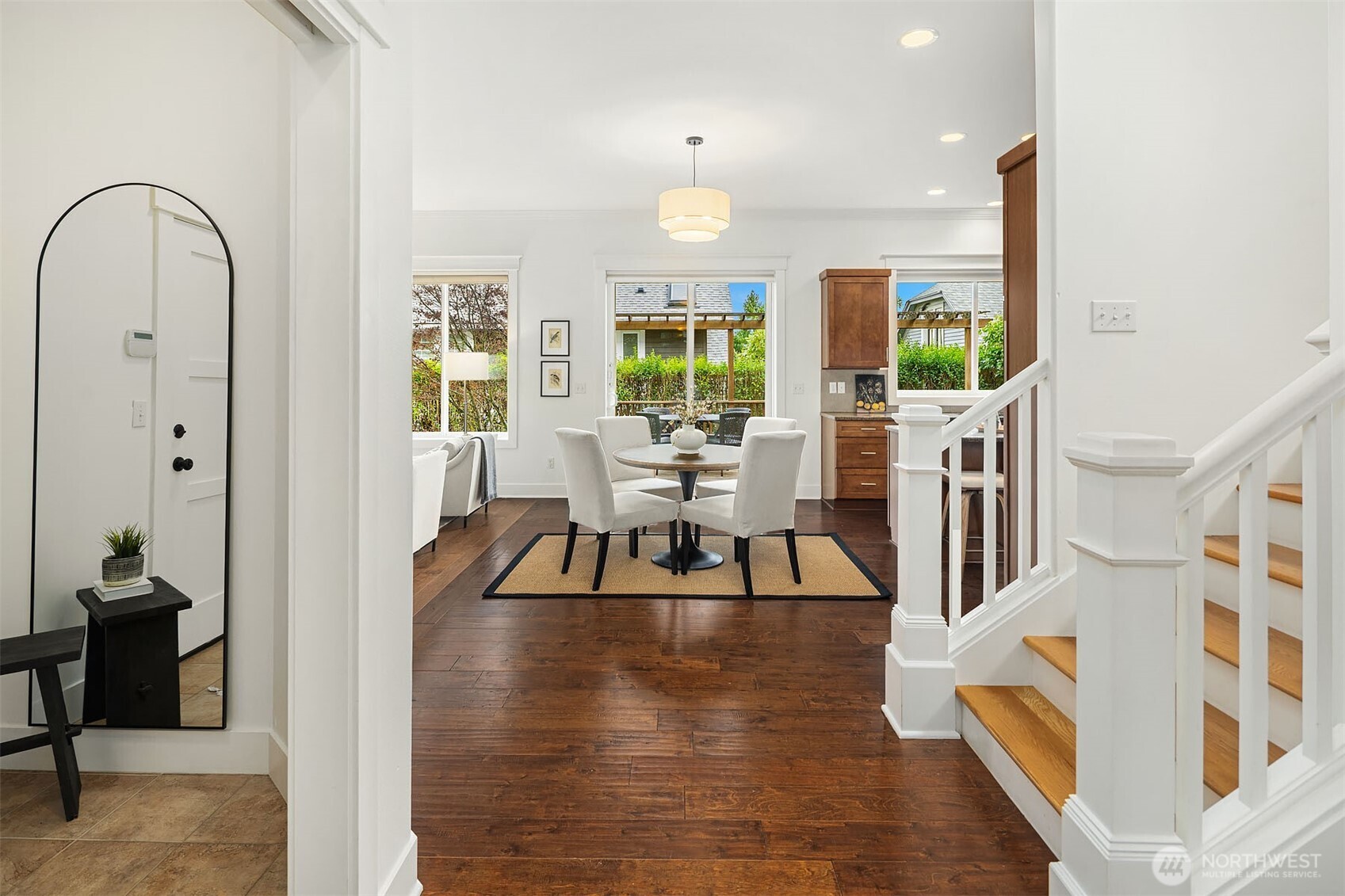 1520 37th Avenue Seattle, WA 98122 - Photo 5 of 35 a living room with furniture pool table and a large window