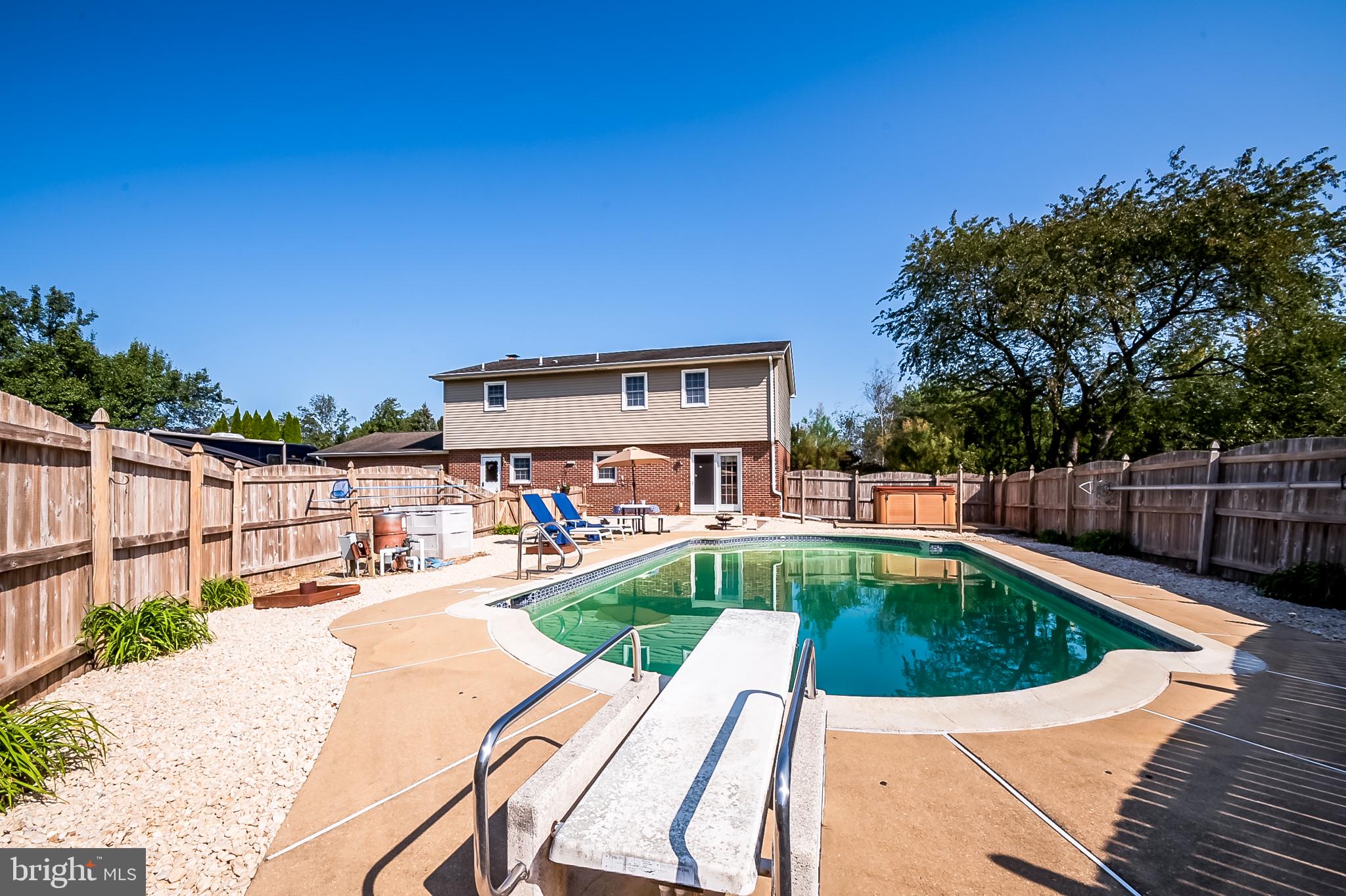 218 Sugar Pine Drive Middletown, DE 19709 - Photo 23 of 48 Pool is completely fenced in