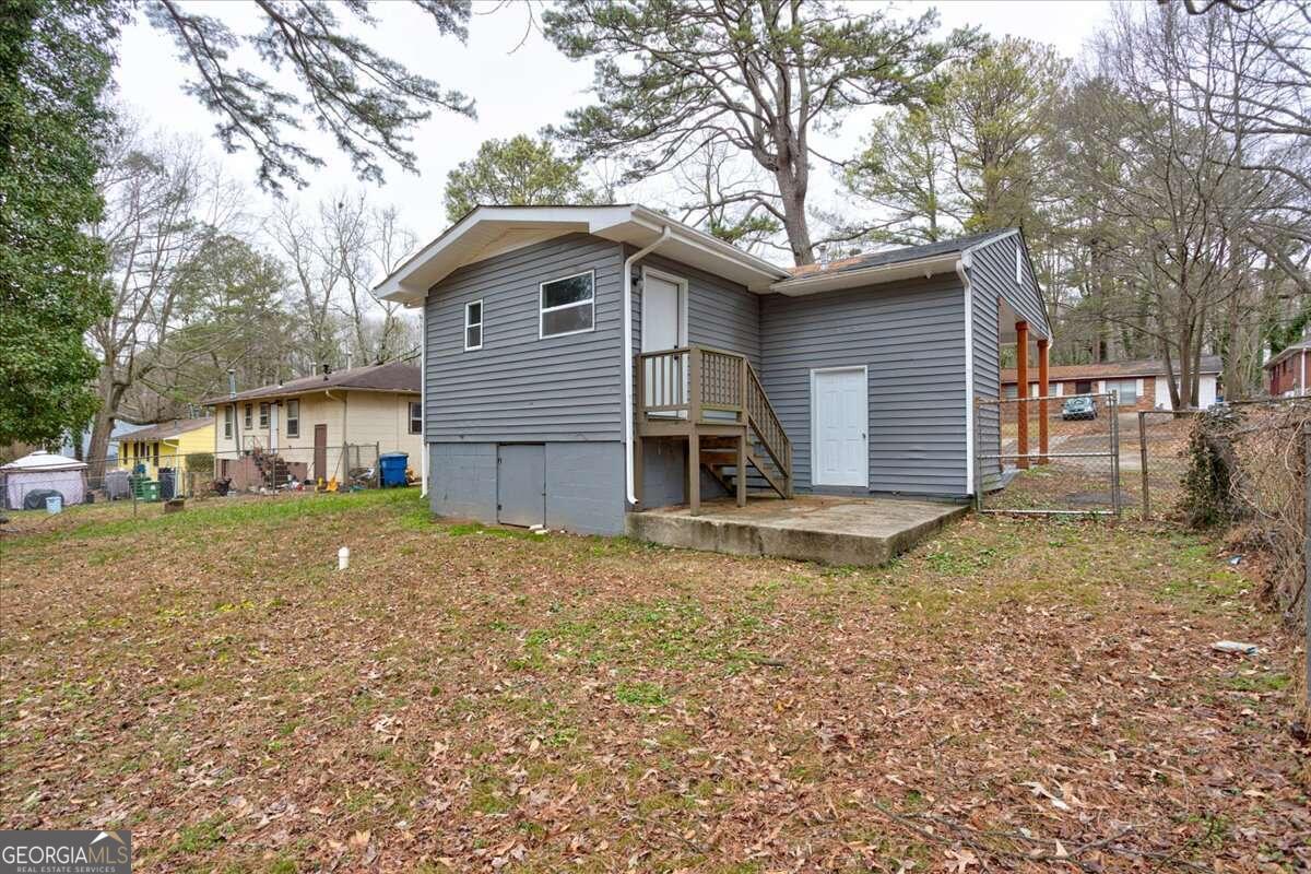 130 Mount Zion Road Southwest Atlanta, GA 30354 - Photo 17 of 22 a house view with a outdoor space