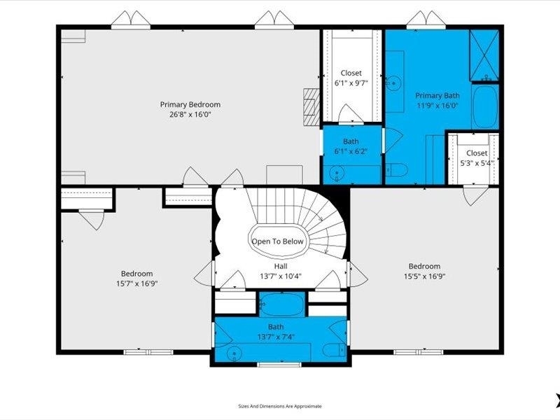109 Eaton Square Mobile, AL 36608 - Photo 25 of 26 Floor plan