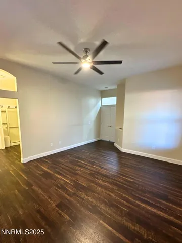 wooden floor in an empty room