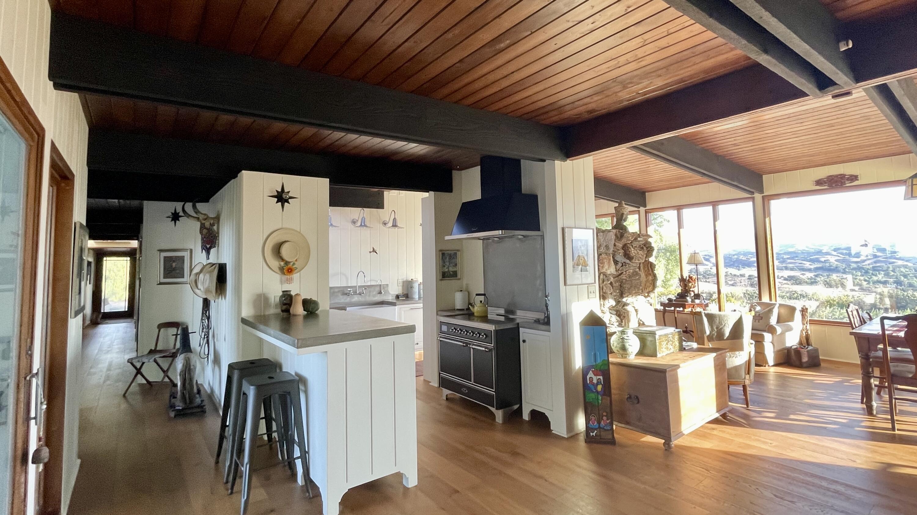 2852 Tapadero Road Solvang, CA 93463 - Photo 12 of 52 a view of a kitchen with workspace and a window