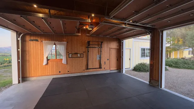 a view of a back yard of the house