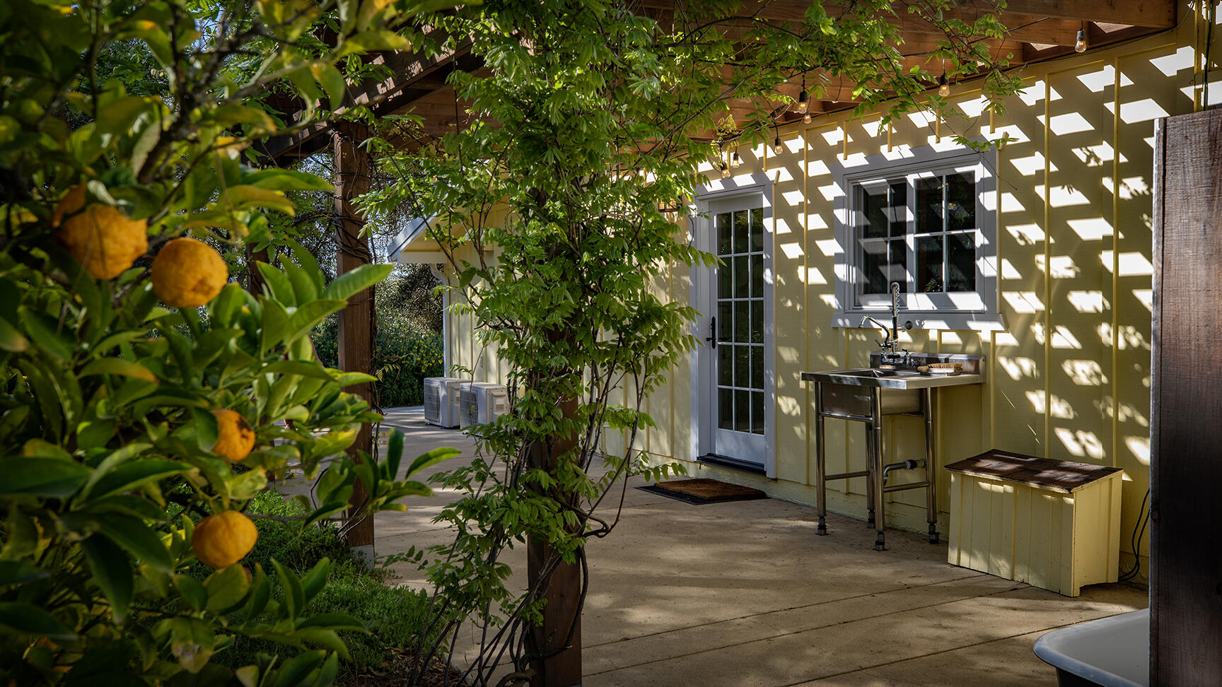 2852 Tapadero Road Solvang, CA 93463 - Photo 41 of 52 a backyard of a house with lots of green space