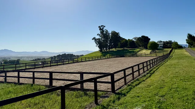 a view of an outdoor space and a yard