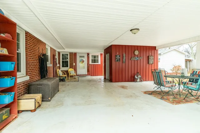 a very nice looking room with a large window