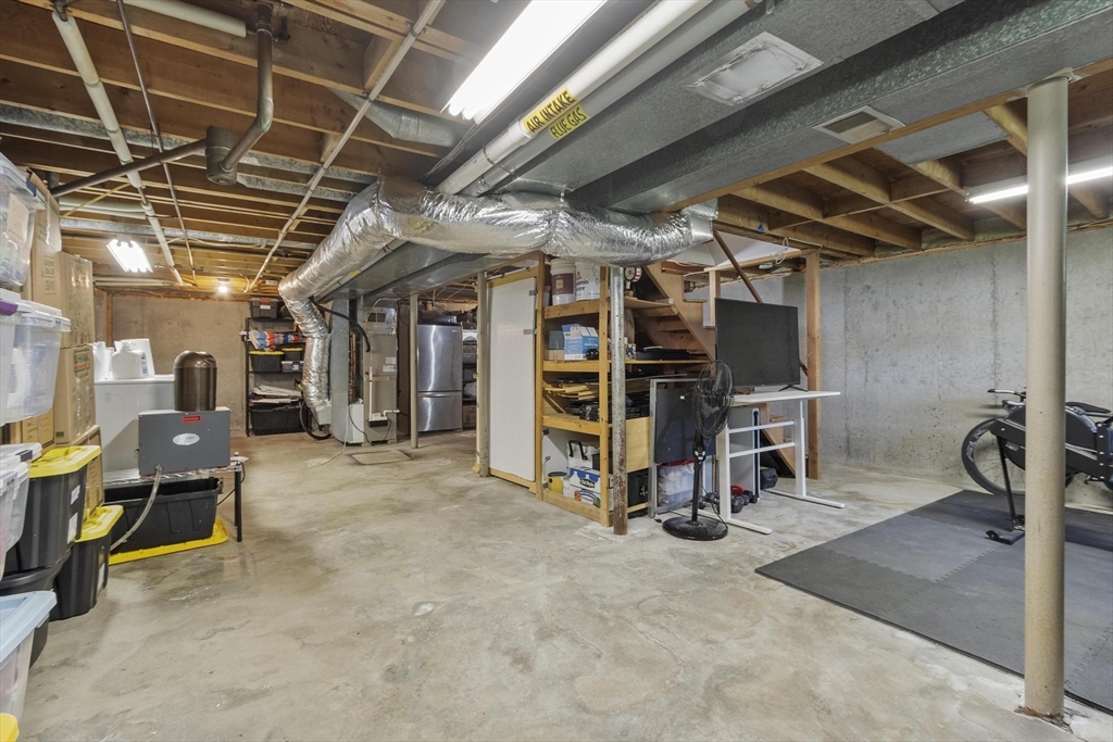 6 Edith Road Hudson, MA 01749 - Photo 24 of 30 a view of a storage room with a fridge