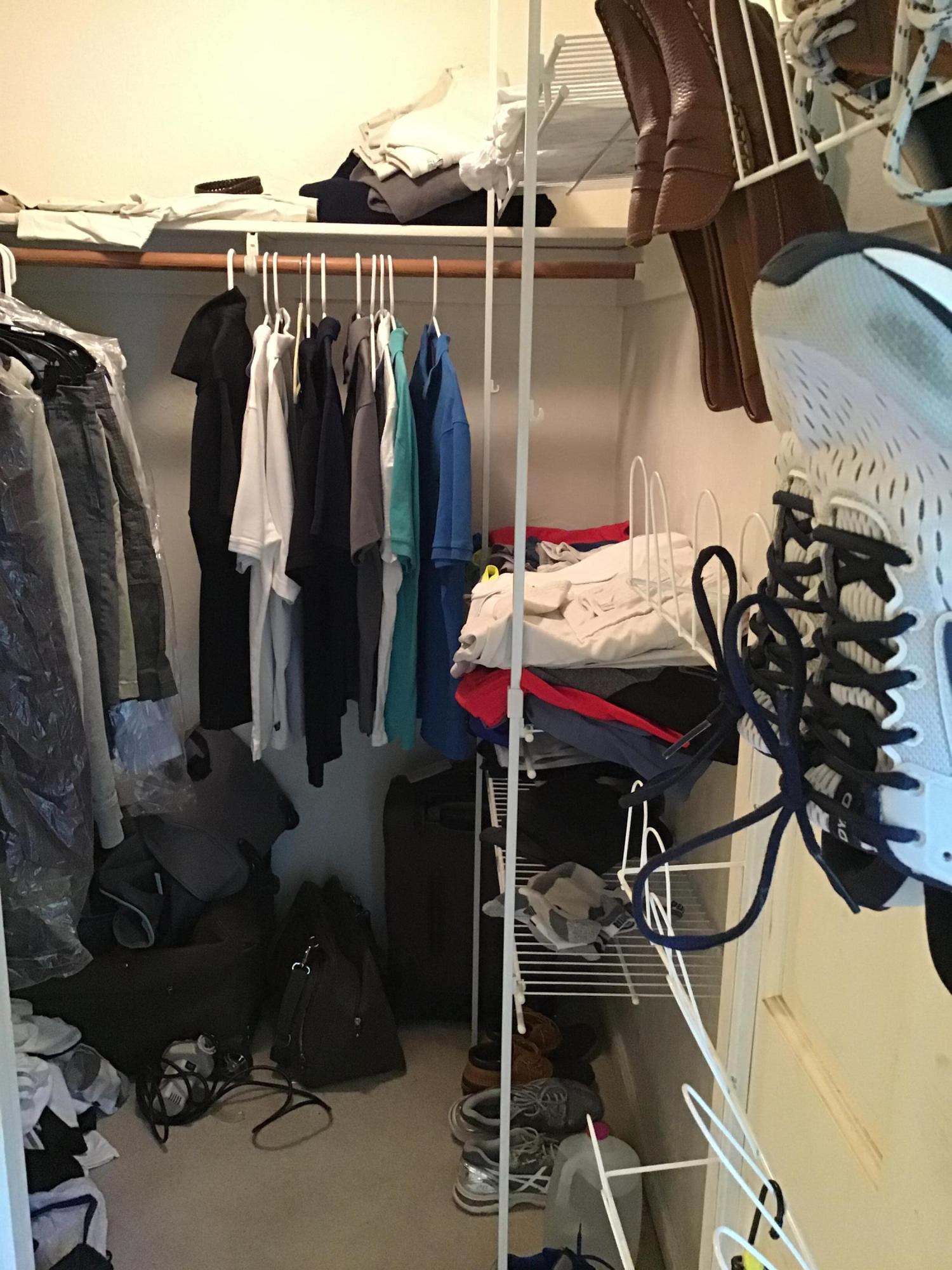 114 Sullivan Road West Yarmouth, MA 02673 - Photo 31 of 41 a view of walk in closet with clothes and shoes