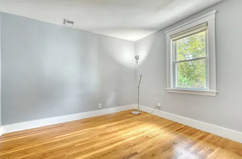 a view of a room with window