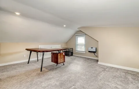 a view of workspace with furniture