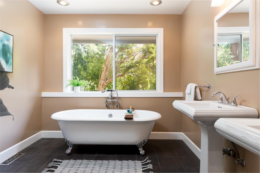 4399 Porter Gulch Road Aptos, CA 95003 - Photo 15 of 32 a view of a dining room with furniture window and outside view