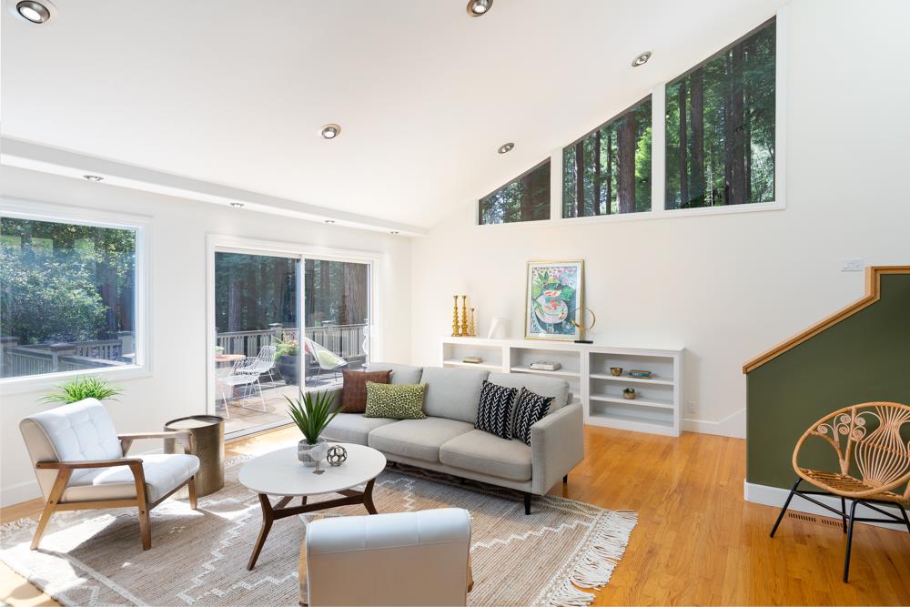 4399 Porter Gulch Road Aptos, CA 95003 - Photo 4 of 32 a living room with furniture and a table