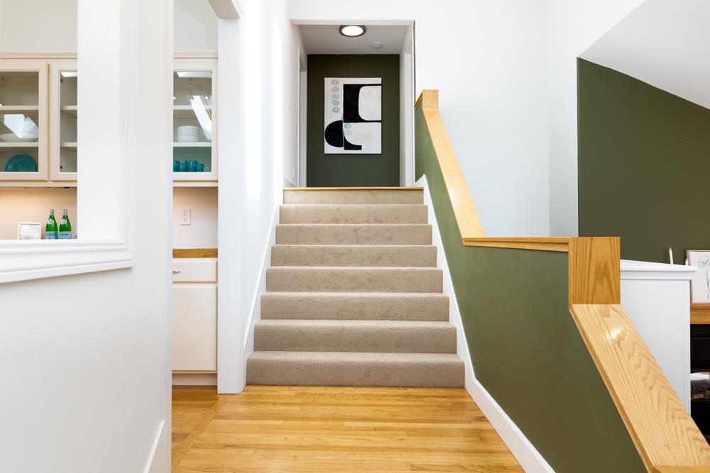 4399 Porter Gulch Road Aptos, CA 95003 - Photo 10 of 32 a view of entryway and hall with wooden floor