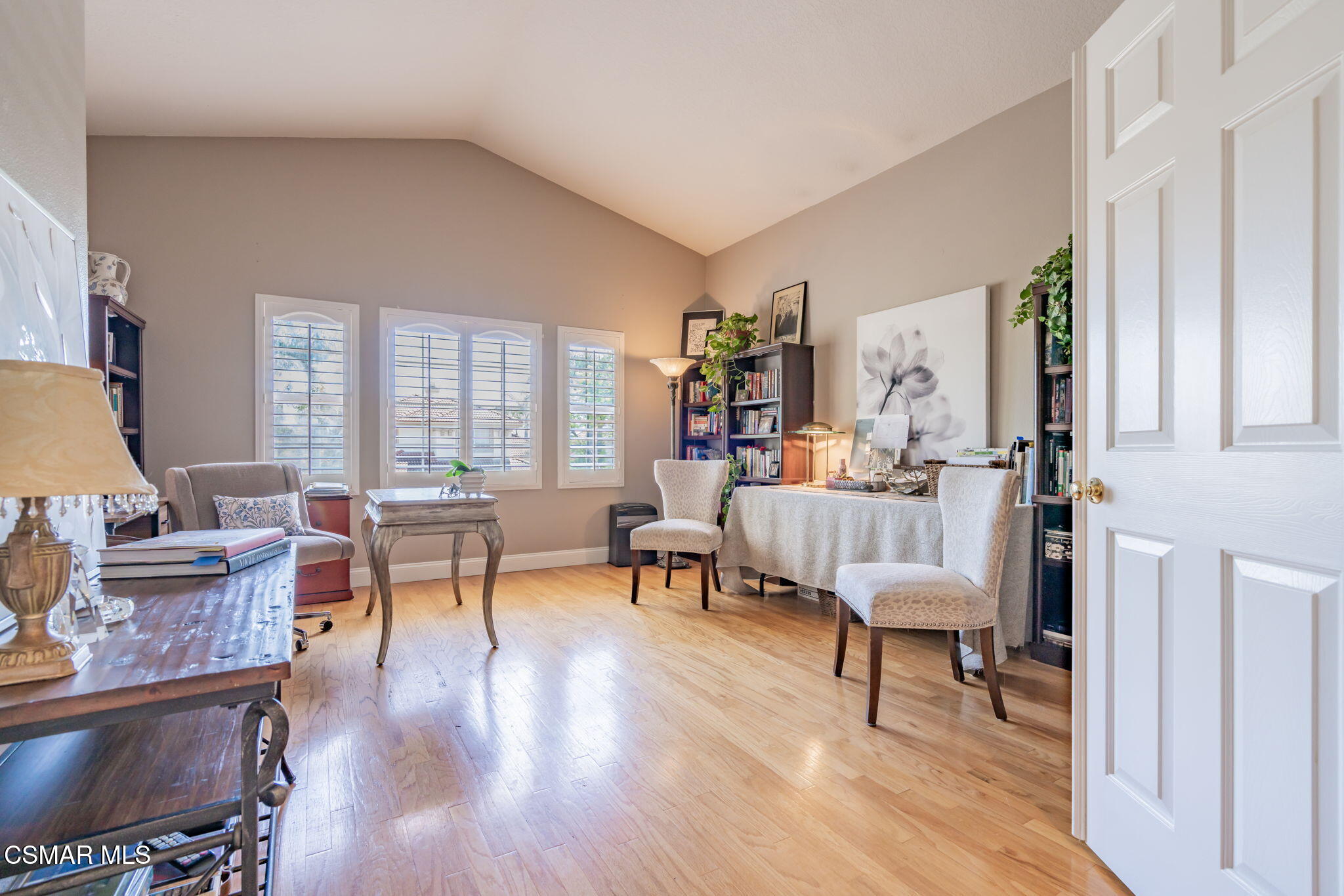 15591 Harte Lane Moorpark, CA 93021 - Photo 23 of 52 a living room with furniture and a wooden floor