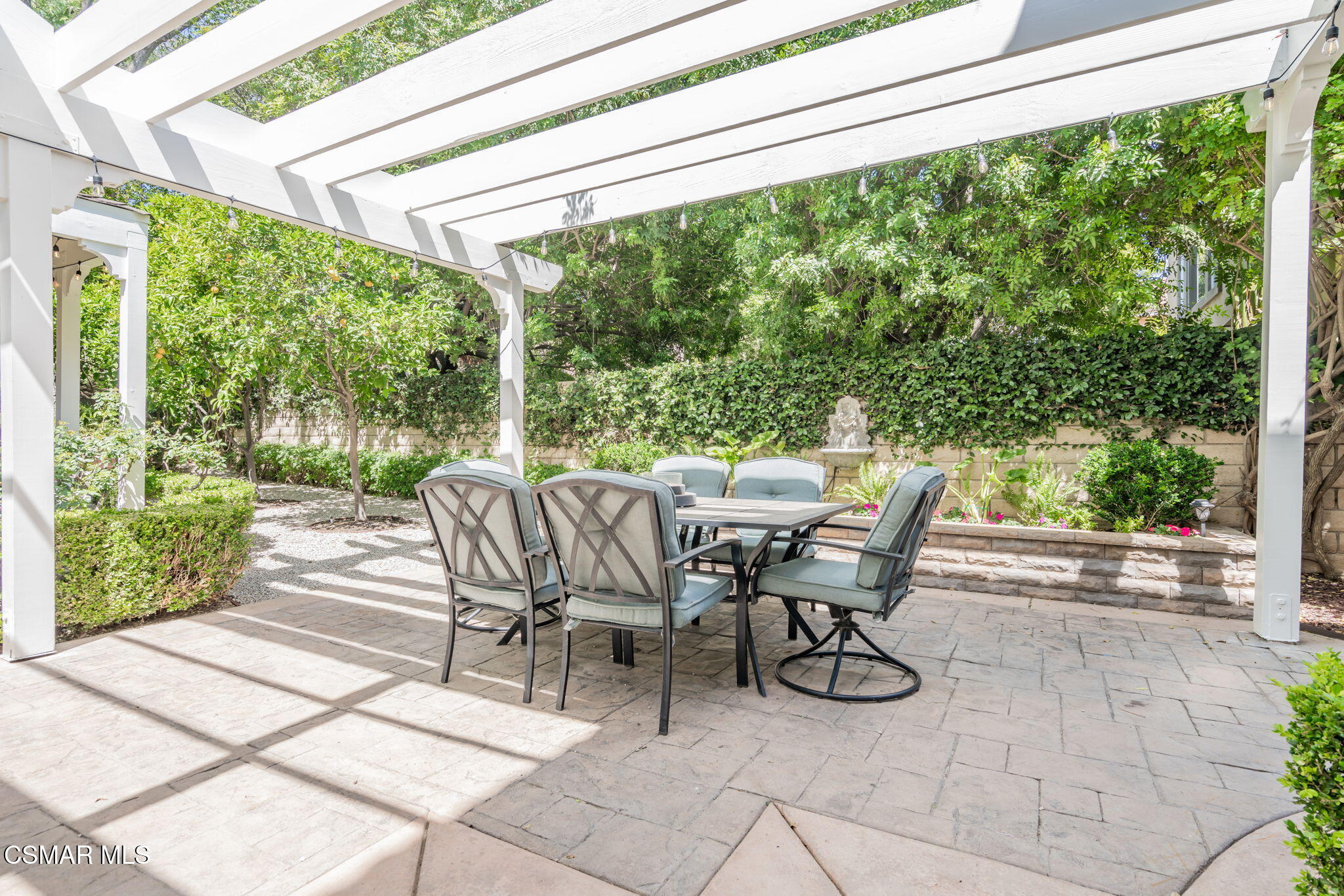 15591 Harte Lane Moorpark, CA 93021 - Photo 34 of 52 a view of an outdoor sitting area with furniture and backyard