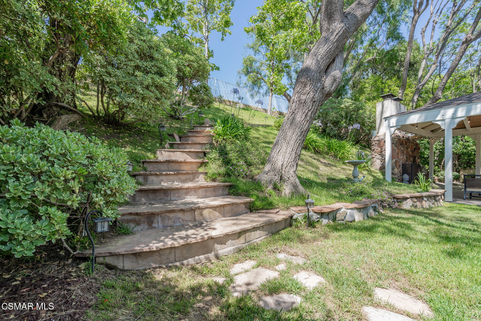 15591 Harte Lane Moorpark, CA 93021 - Photo 39 of 52 a backyard of a house with outdoor seating