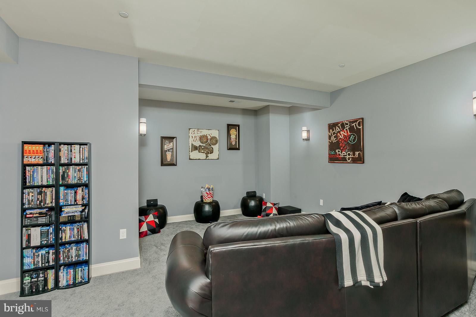 10138 Masser Road Frederick, MD 21702 - Photo 21 of 30 Your Family will LOVE the Media Room