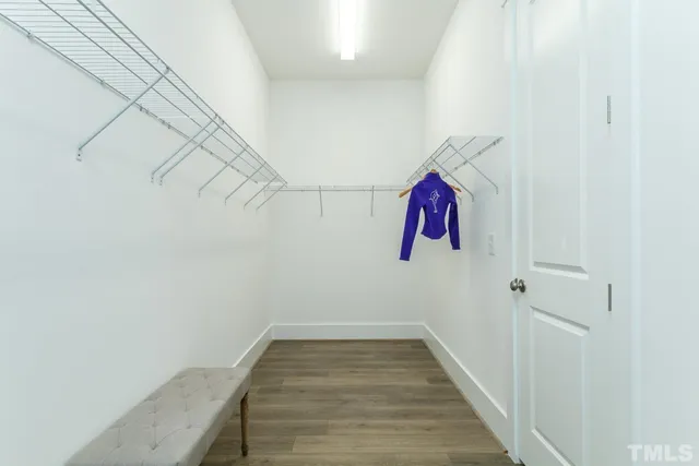 a view of livingroom with furniture and wooden floor