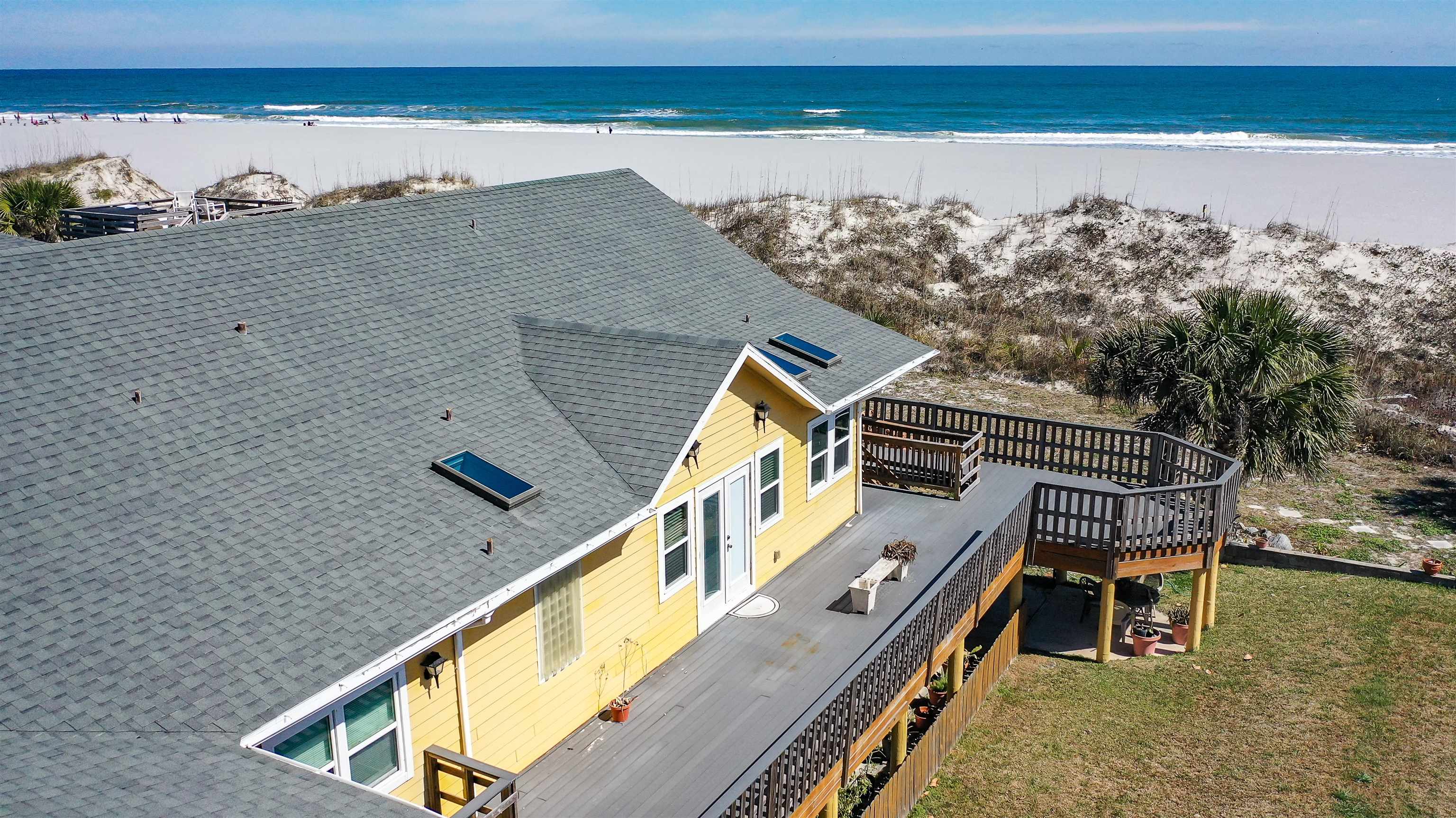 2 11th Street St. Augustine Beach, FL 32080 - Photo 30 of 72 Aerial view of unending shoreline