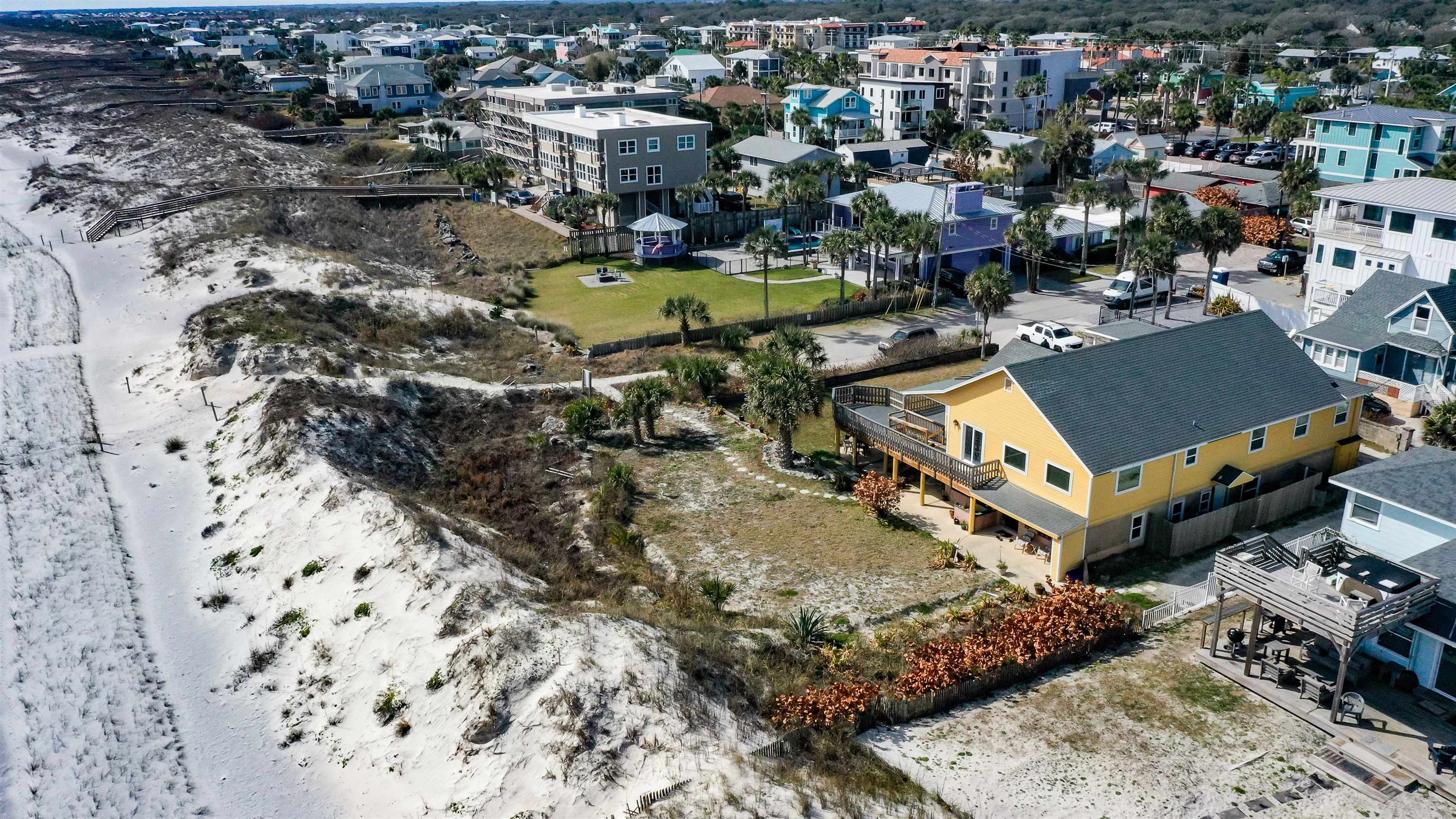 2 11th Street St. Augustine Beach, FL 32080 - Photo 33 of 72 Aerial view of property's location